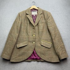 Joules Tweed Jacket UK 18 Wool