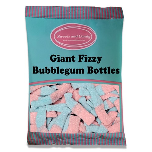 Giant fizzy bubblegum bottles - giant,