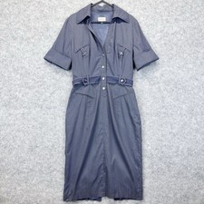 Karen Millen Blue Silver Polka