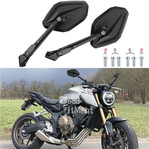 Pair motorcycle rearview side - motorcycle,