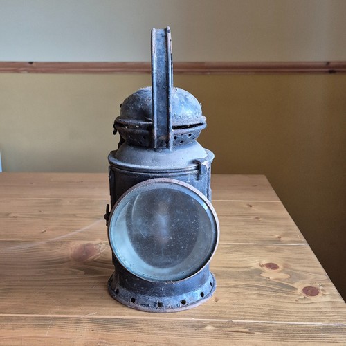 Railway lamp with burner - burner, (see