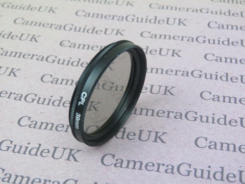 Cpl 39mm polarising filter - filter, for