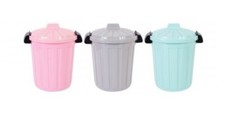 Plastic Kitchen Food Storage 7 Litre Garbage Rubbish Waste Baby Nappy Bin & Lids