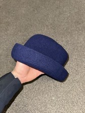 Kangol vintage bowler hat navy - kangol,