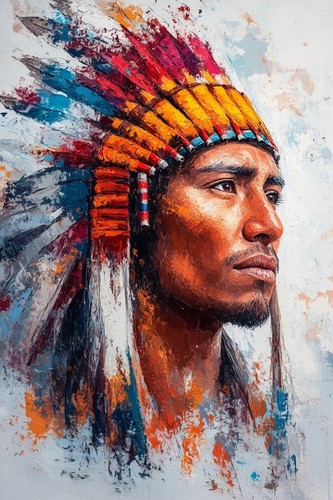 Native american indian - native,