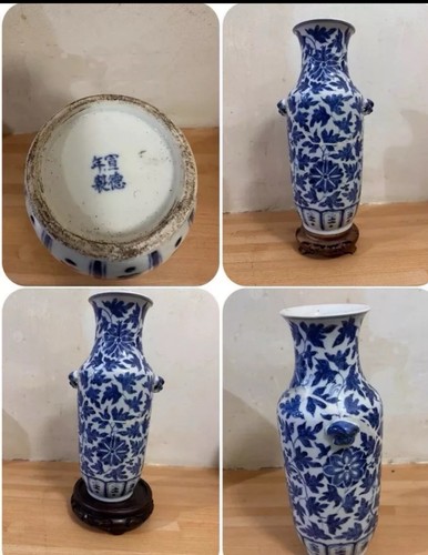 Unusual chinese porcelain blue - unusual,