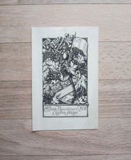 Armorial bookplate 1900 – William Bruce Bannerman - by Charles Sherborn