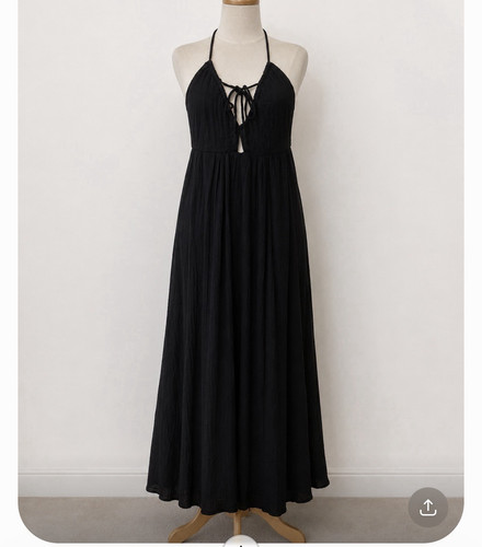 Black solid v neck - h&m,