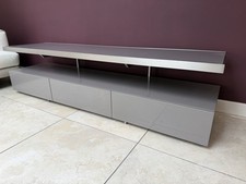 Dwell TV Stand In Stone Grey