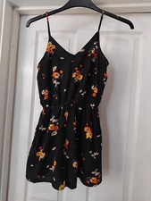 H&M Divided Floral  Playsuit