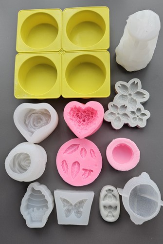 Silicone moulds for candle - for,