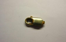 Vintage SOLID 9ct GOLD LOBSTER CLASP for a NECKLACE, BRACELET