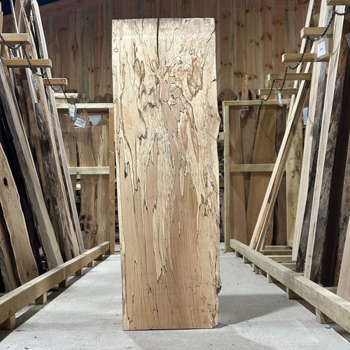Spalted beech plank board - spalted,