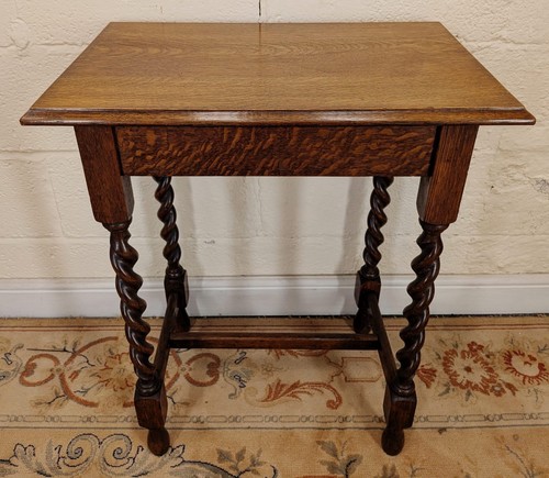 Edwardian solid oak - edwardian, barley
