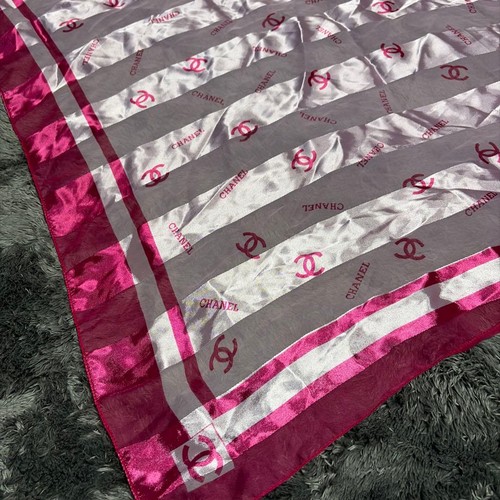 Chanel vintage logo - chanel, scarf