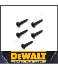 DeWalt 330019-32 Black Metal Screw x 5 To Fit Various Black & Decker & Elu Tools