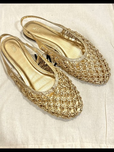 Zara gold metallic - zara,