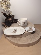 Waggy Tails Westie Fine China