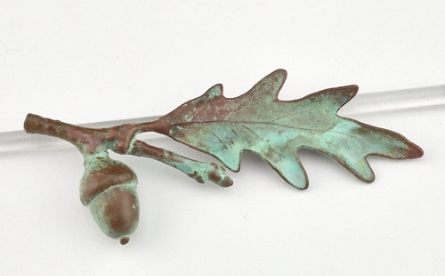 Vintage elect copper - elect, leaf