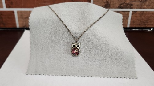 Vintage owl pendant - vintage,