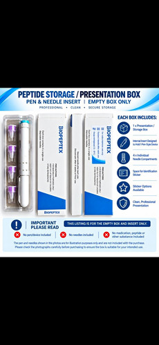 Insulin peptide pen storage - insulin/peptide,