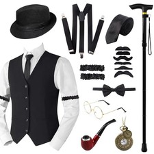 Okabay 1920s Mens Costume