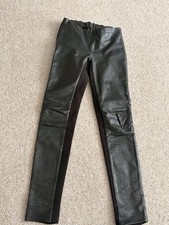 Genuine Leather Leggings Size