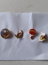 Rupert Bear set of 4 pin