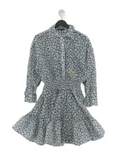 Maje Shirt Mini Dress in Multi