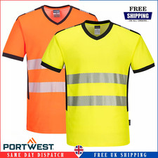 PORTWEST Hi-Vis V-Neck Mesh