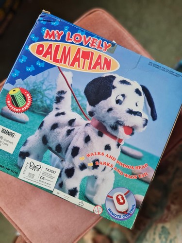 Dalmatian soft toy remote - dalmatian,