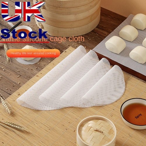 Reusable round steamer mesh - round,