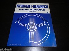 Workshop Manual Honda Accord