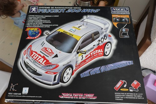 Nikko peugeot 206 wrc car - wrc,