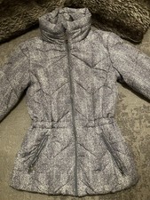 M&S Women's Grey Puffer Coat