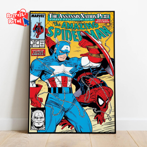 Spider man comic - cover, poster