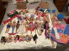 Large Collection Of Barbies