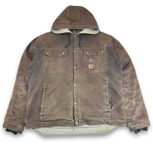 Vtg carhartt j284 dkb sherpa - j284,