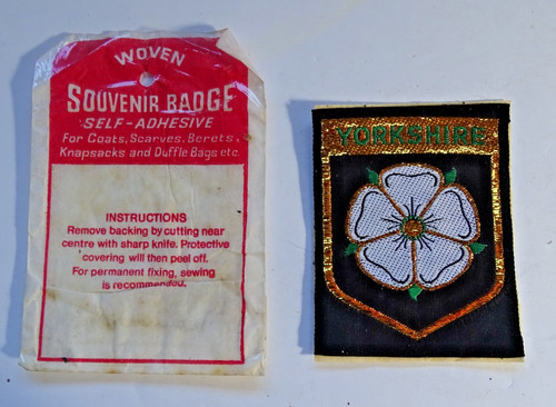Vintage cloth badge - vintage,