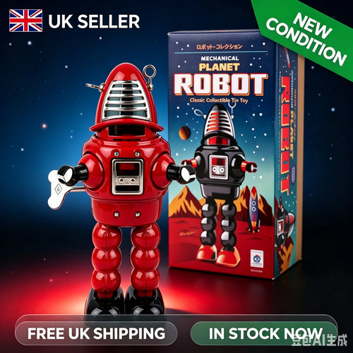 Vintage forbidden planet - vintage, robot