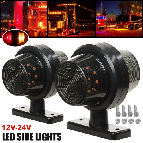 Led side marker lights - 2x,