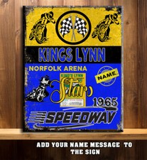 PERSONALISED KINGS LYNN STARS