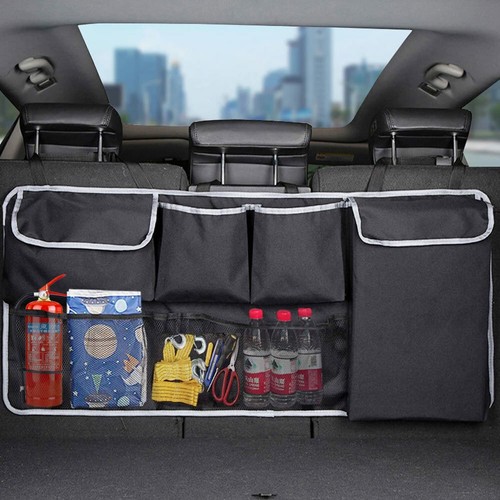 Car trunk organizer - car, rear