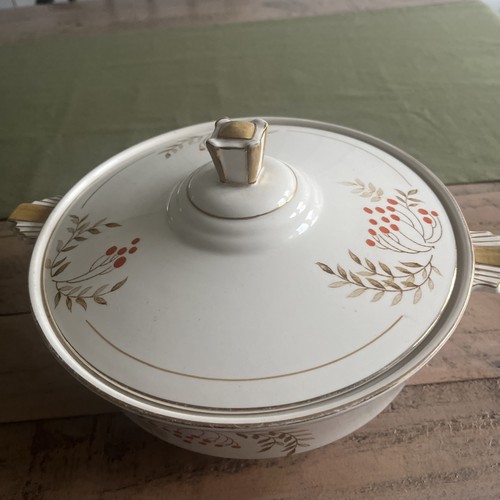 Vintage tureen serving dish - vintage,