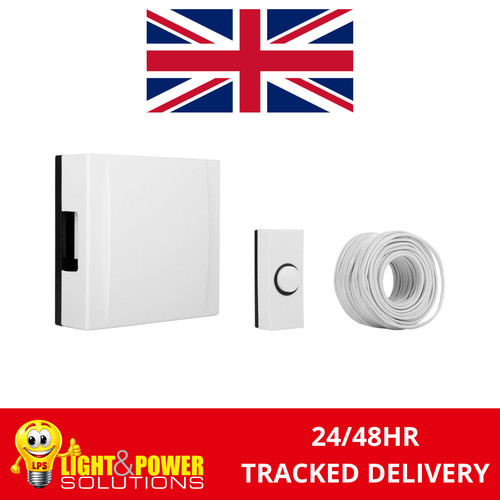 Byron wired doorbell chime - byron,