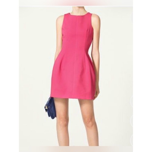 Zara hot pink structured