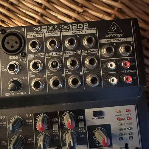Behringer xenyx 1202fx - behringer,