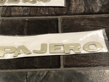 Mitsubishi Pajero Rear Badge