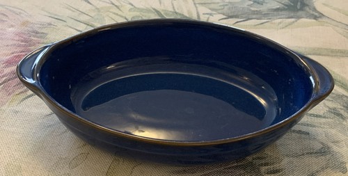 Denby imperial blue - denby, oval
