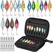 16Pcs Fishing Metal Spoons